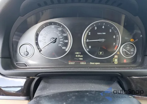 2013 BMW 535 I из США, поврежденный, VIN WBAFR7C57DC823199